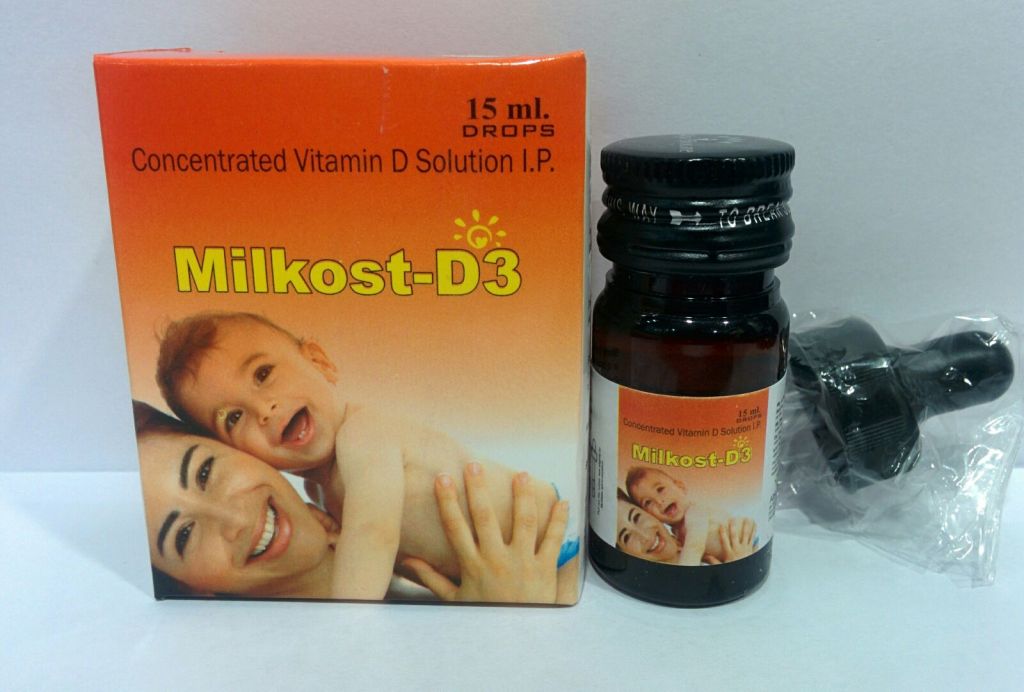 MILKOST-D3 DROPS(15 ml) | Cholecalciferol 800 I.U./ ml (Vitamin D3) MILKOST-D3 DROPS(15 ml) | Cholecalciferol 800 I.U./ ml (Vitamin D3)
